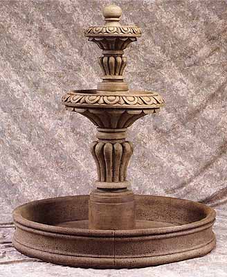 Cast Stone Garden Fount Garden Fountain, Cast Stone Garden Fountain Tiered Fountain for sale